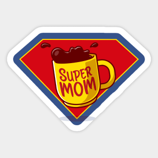 Super MOM Sticker